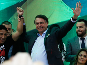 Bolsonaro vence o 2 turno  com 55% dos votos vlidos