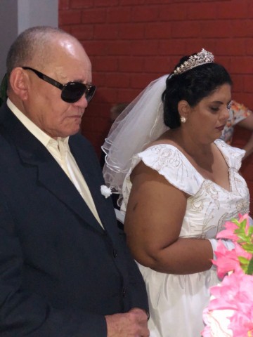 Unemat promove casamento de  idosos do So Vicente de Paula