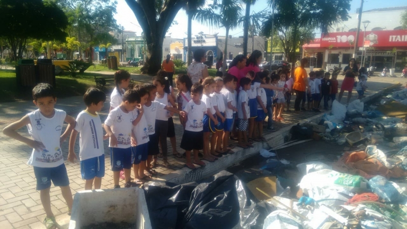 Escola desenvolve projeto  ambiental no Rio Paraguai
