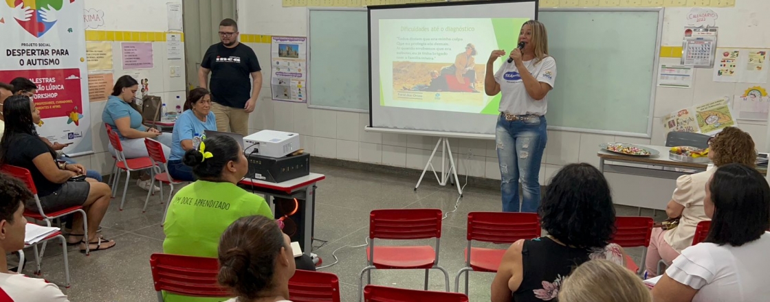 Instituto INCA disponibiliza capacitao sobre TEA para educadores de Cceres