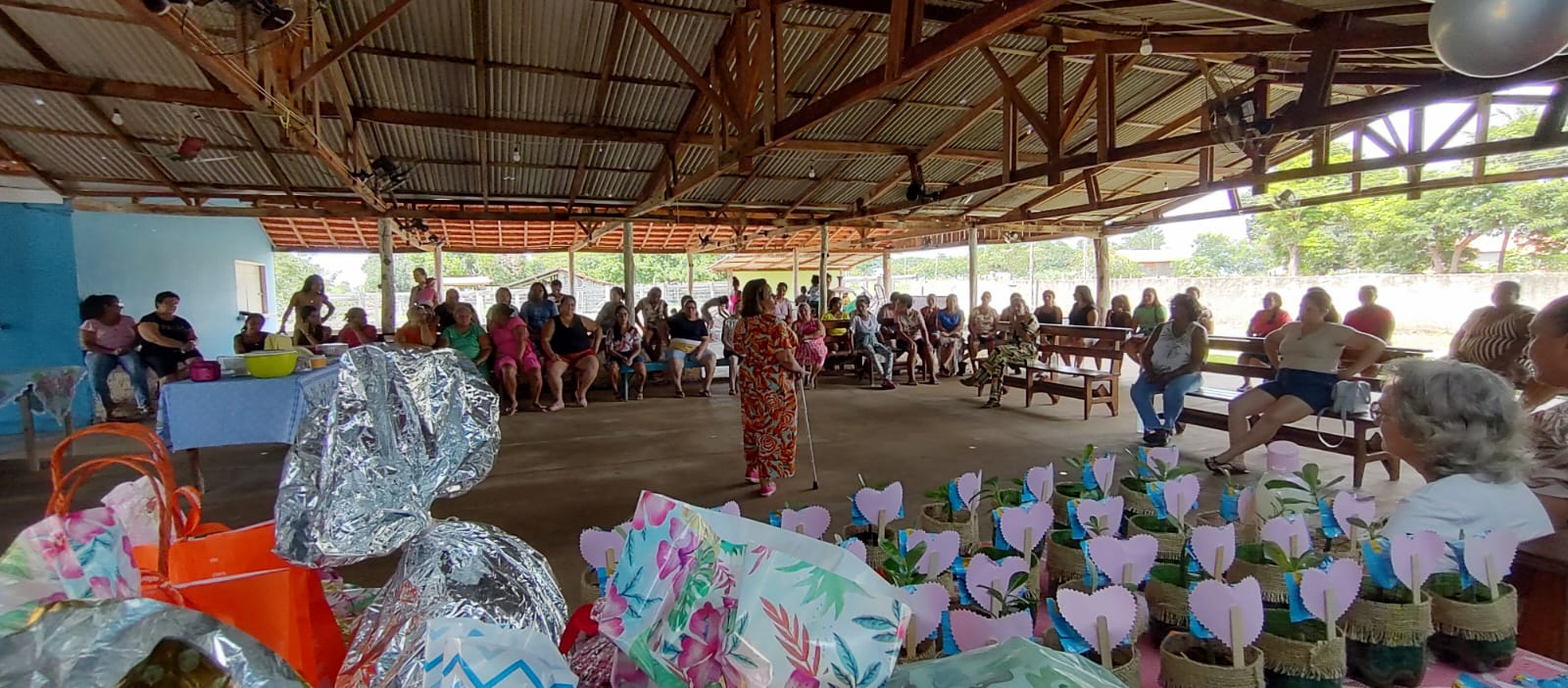 Empaer realizou encontro de mulheres /rurais no distrito de Horizonte D’Oeste