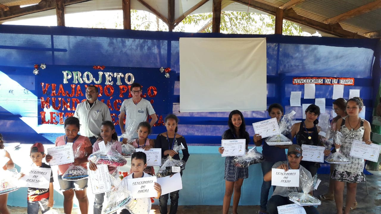 Escola Laranjeira promove  projeto de leitura e escrita
