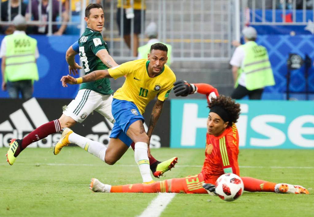 Em 45 minutos de jogo  Brasil despacha Mxico