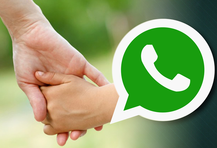 WhatsApp contribui para adoo tardia de um menino em Cceres