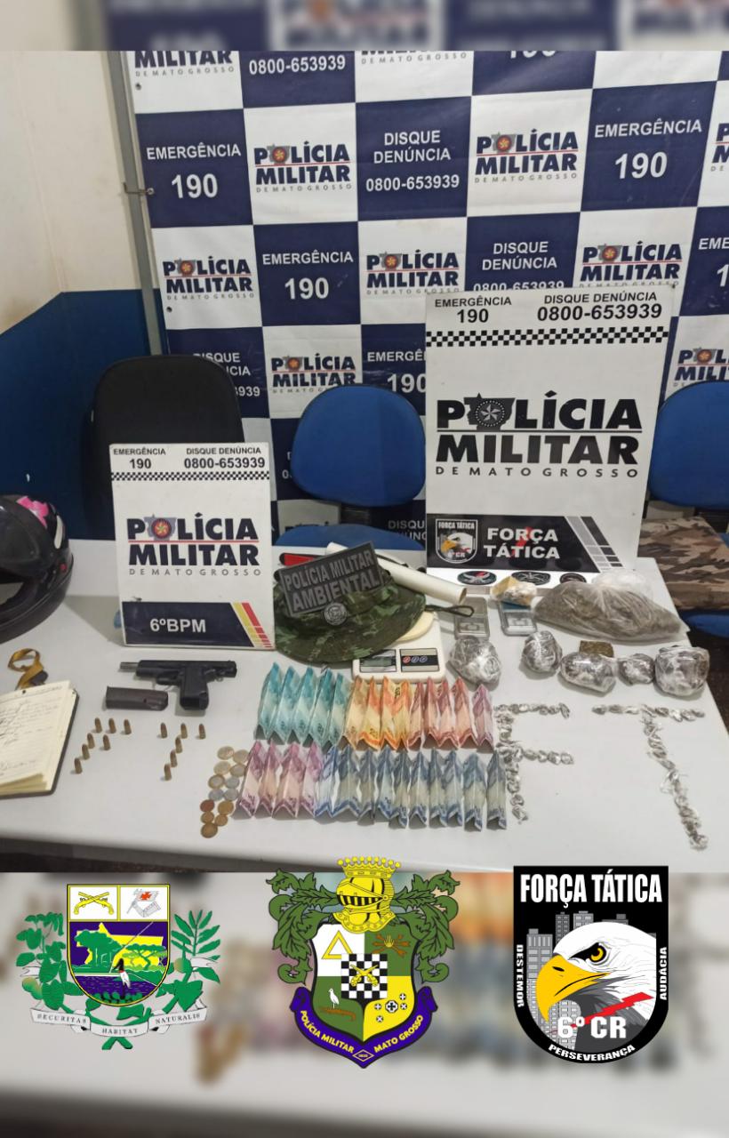 Operao Integrada prende onze e apreende armas e drogas em Cceres