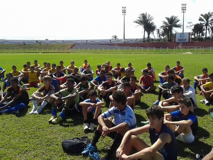Observador do Palmeiras far no ms  de abril avaliao de atletas em Sinop