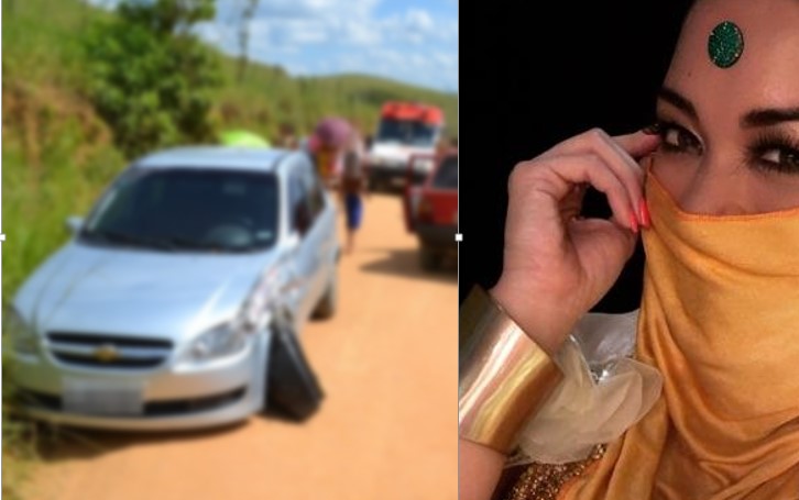 Acidente de carro em Jauru  lesiona a Pavor do Ratinho